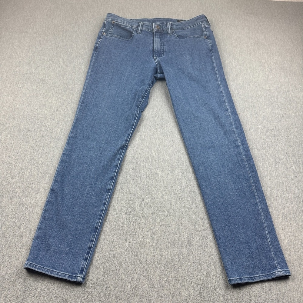 Bonobos Jeans Mens 32x32 Fits 32x30 Blue Denim Slim Tapered Medium Wash‎ Stretch
